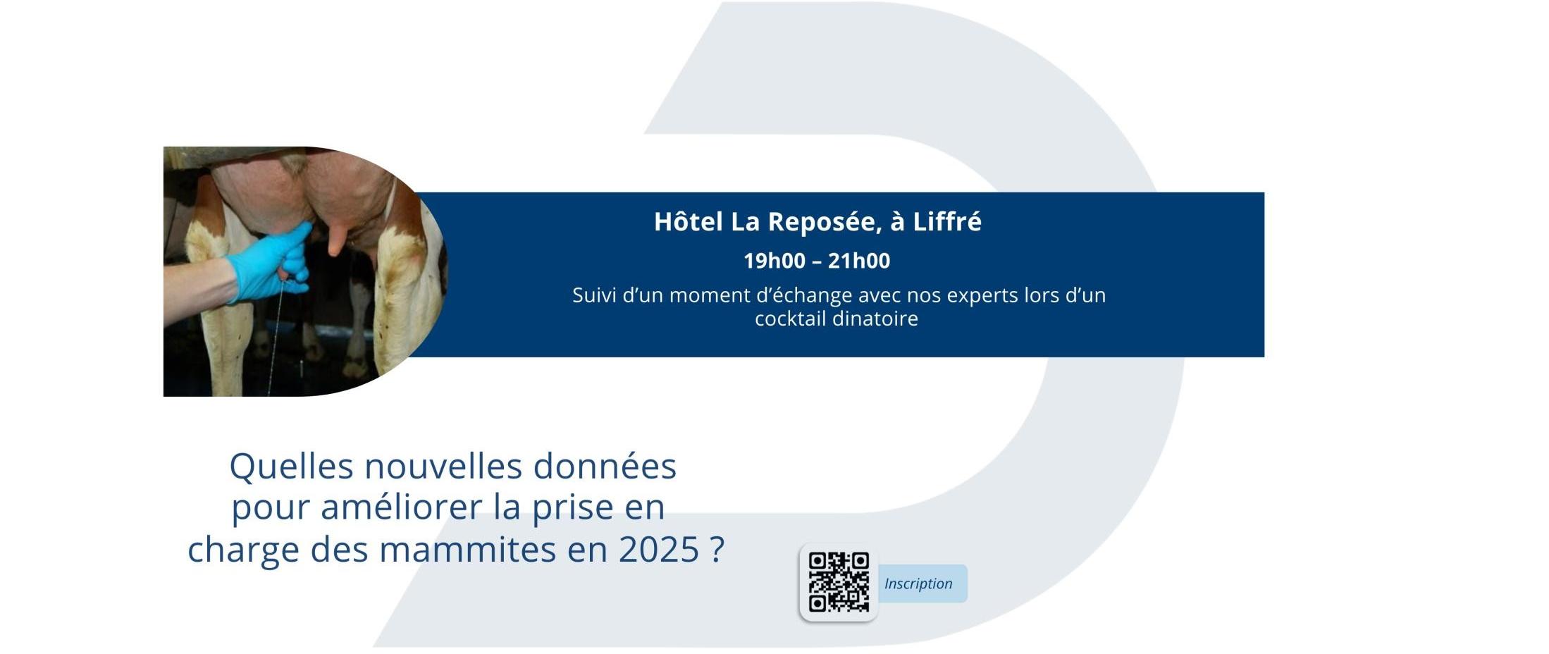Dechra vous invite à un événement mammite le 4 mars