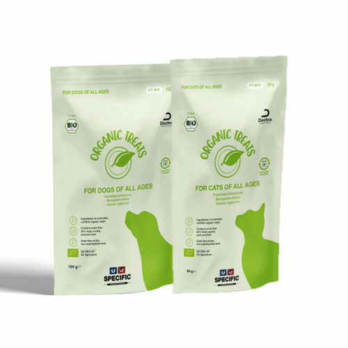 Organic treats pour chat et chien - 